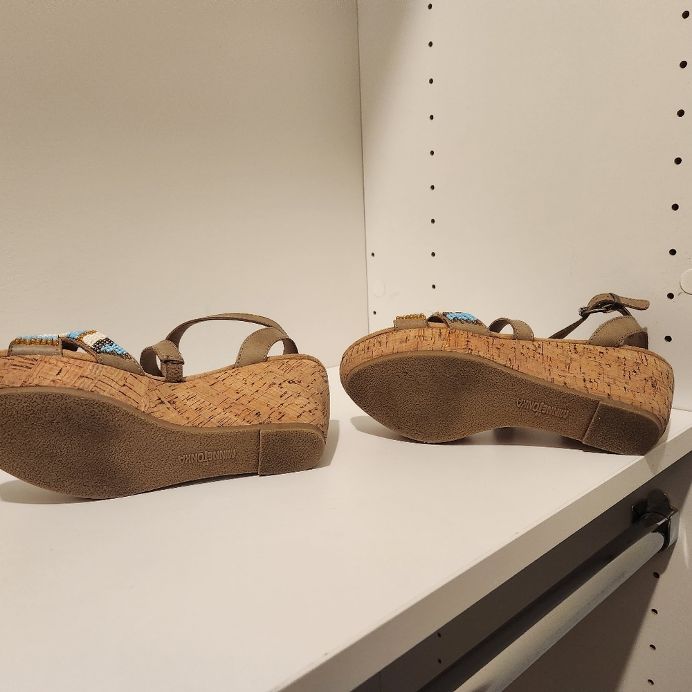 Minnetonka Wedge Sandals - Picture 3 of 3